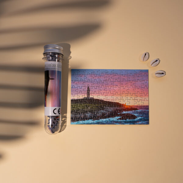 Mini puzzle “Torre de Hércules” – Un ícono de la costa gallega en cada pieza